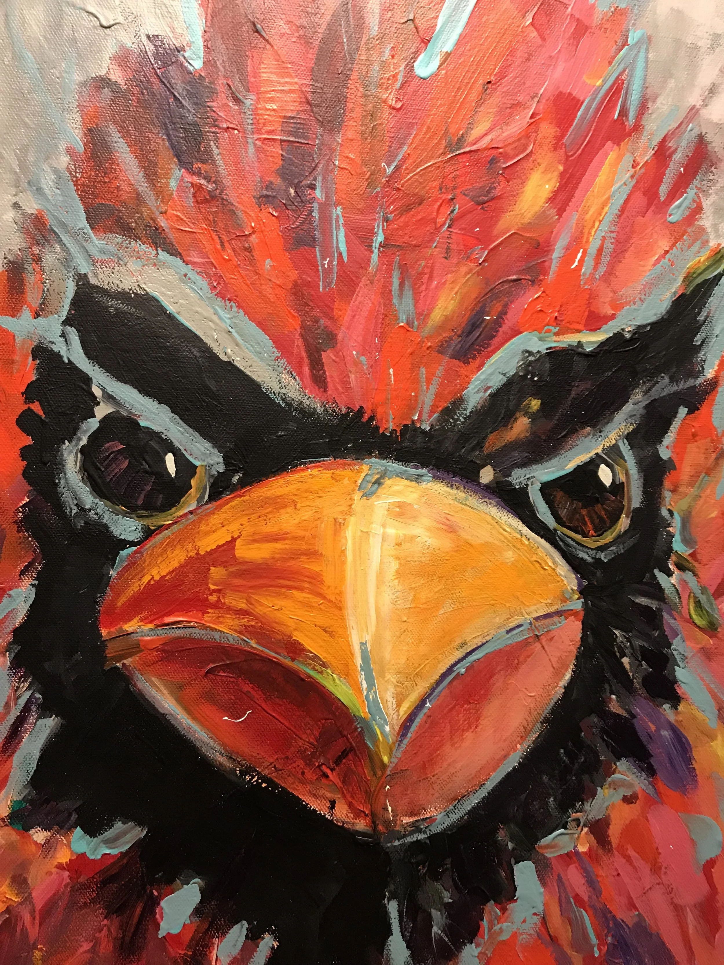 Determined Cardinal, Limited Edition Print