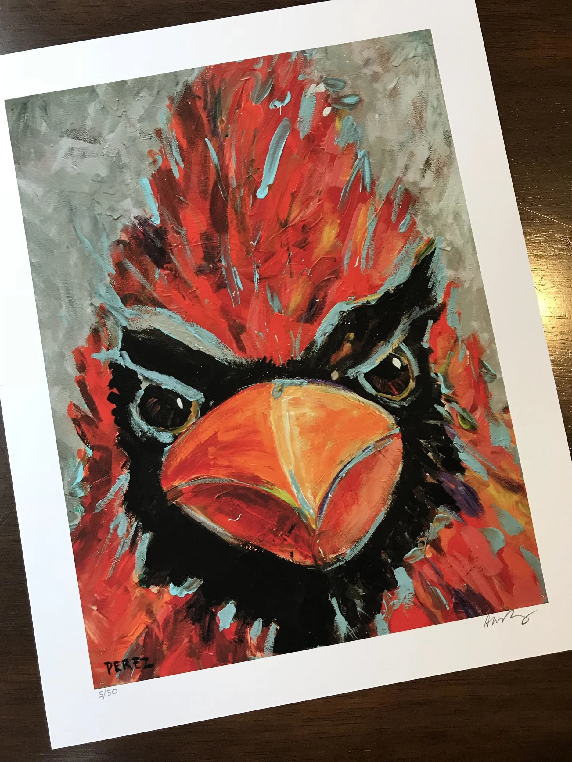 Limited Edition Cardinal Art Print