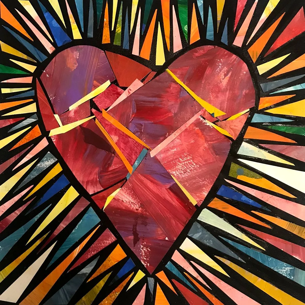 Bursting with Light Heart