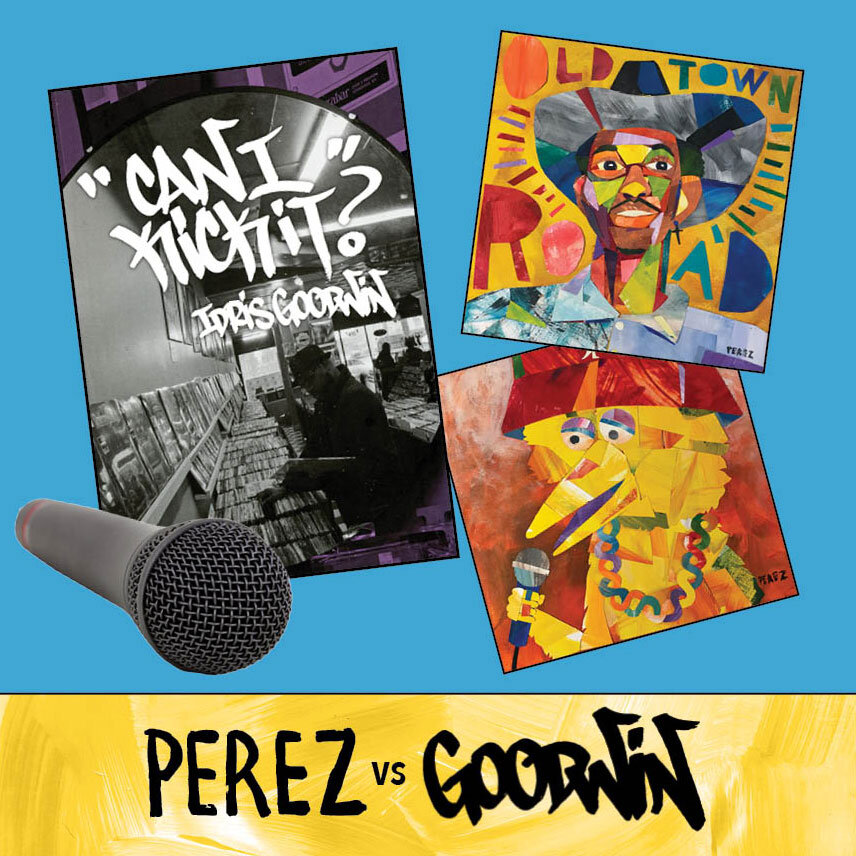 PEREZ vs GOODWIN: A Pop Art and Poetry Dust Up 