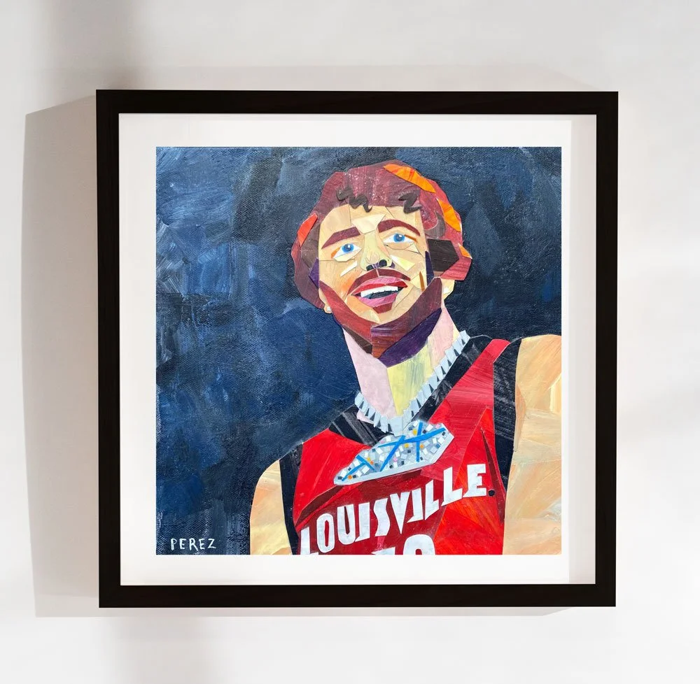 Jack Harlow Forecastle Portrait, Giclee Print