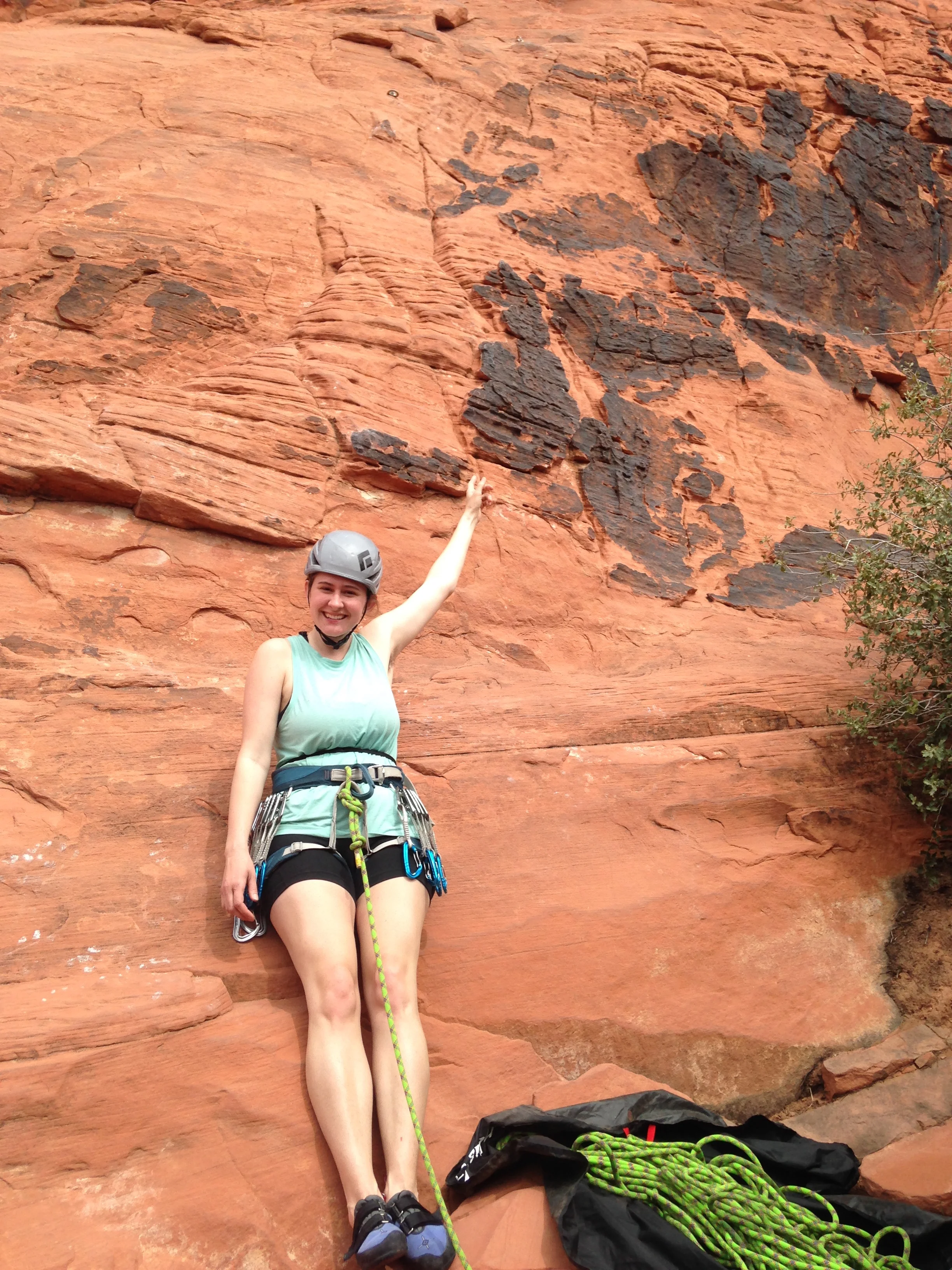 In Red Rock Canyon