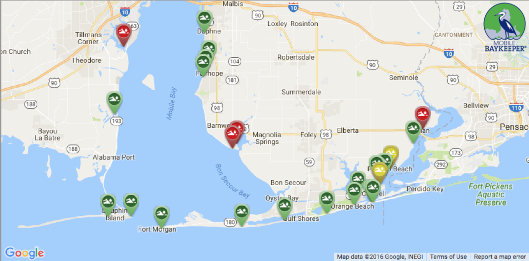 SWIM guide shows you where it's safe to swim!