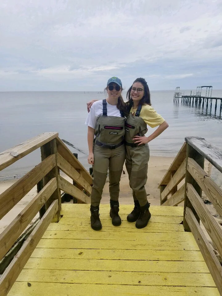 Sarah Asher (left) and Jamie Ellis (right)