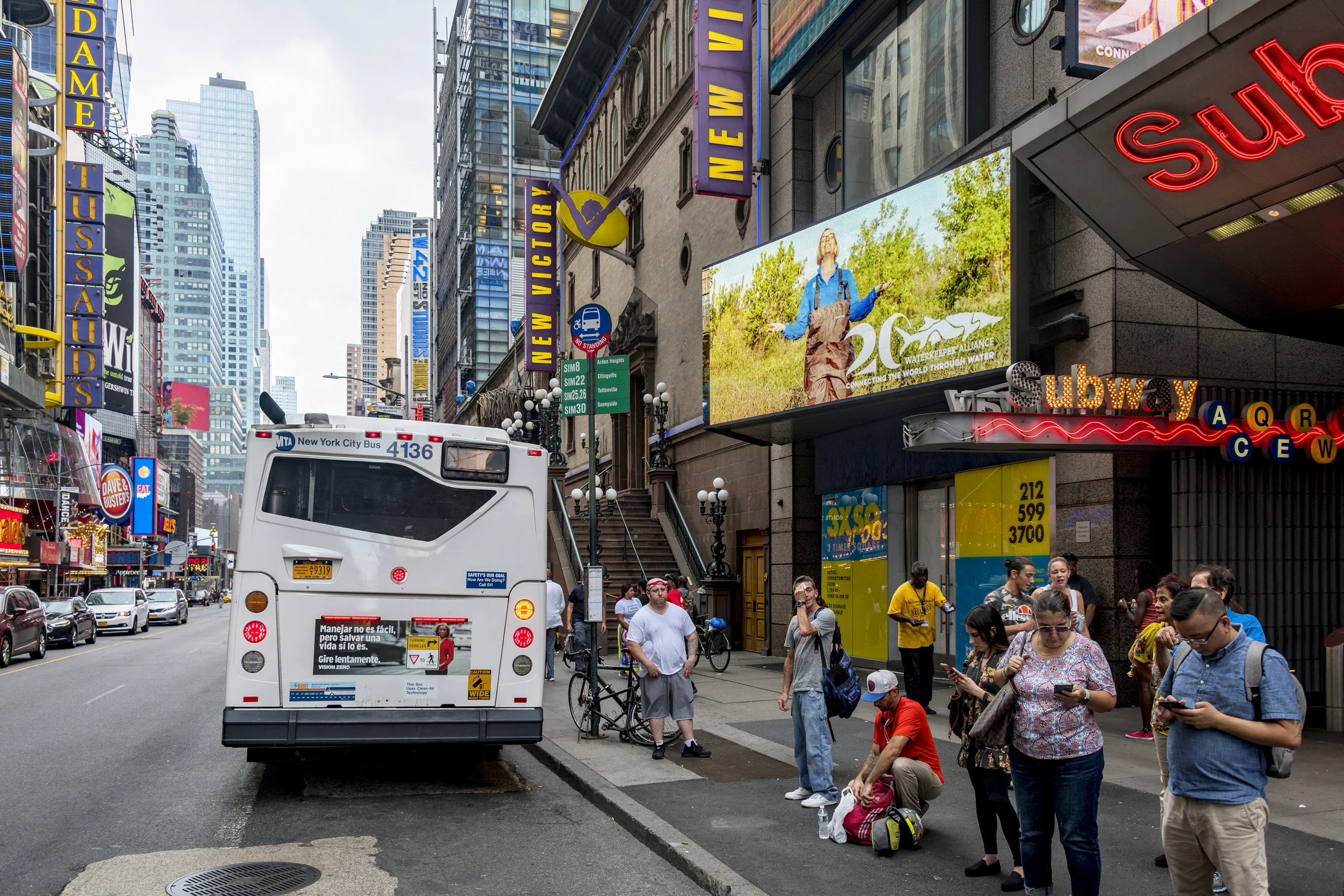 This year I was featured as one of 20 Waterkeeper Warriors worldwide with my photo in Times Square: not a bad gift for 50!