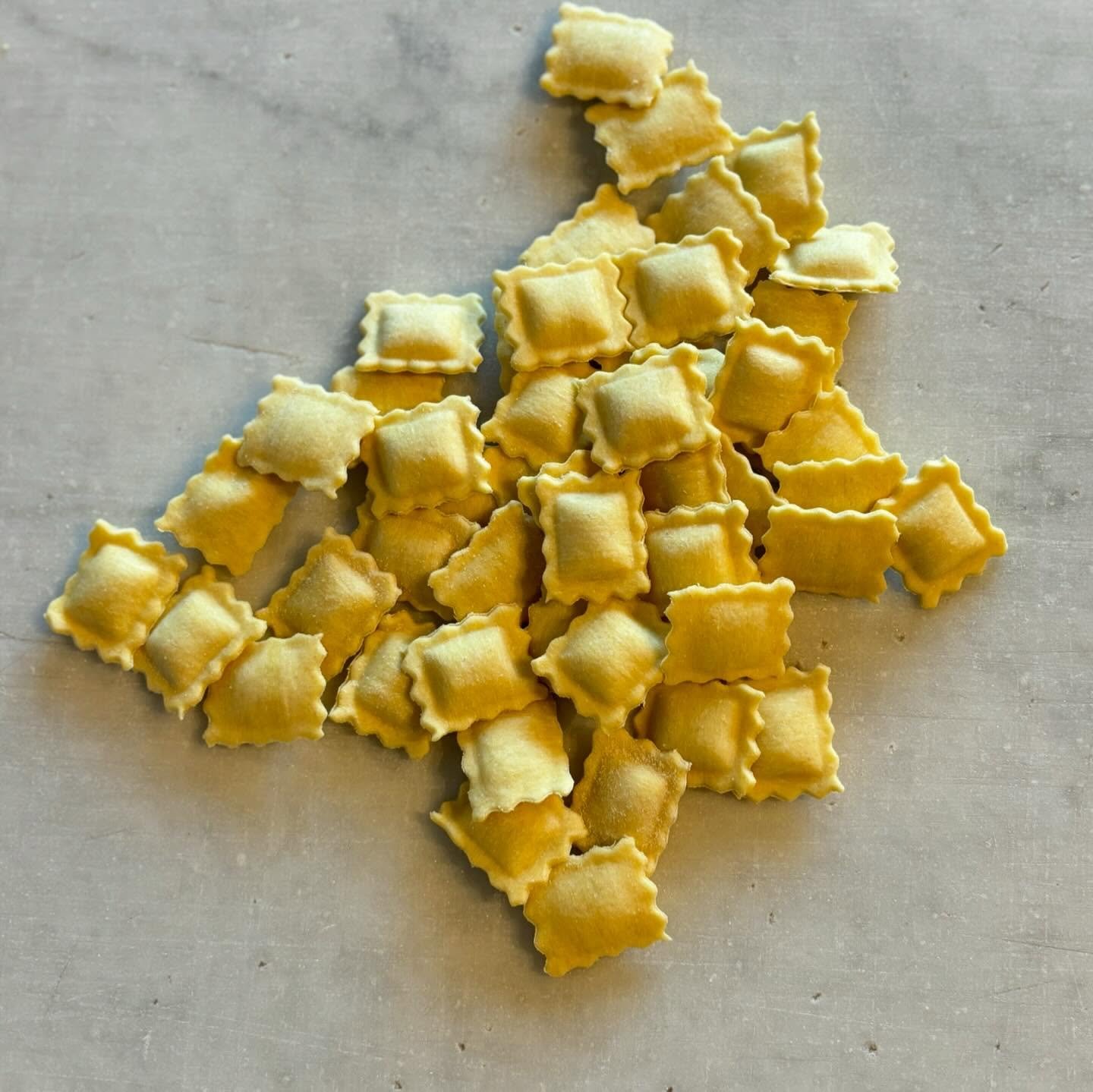 ✨ After 10 years&hellip; they&rsquo;re back! ✨ Our mini chicken ravioli are making a comeback. Made with locally raised chicken and only tender white meat, these little ravioli are perfect for kids &mdash; or for anyone who loves a cozy bowl of soup.