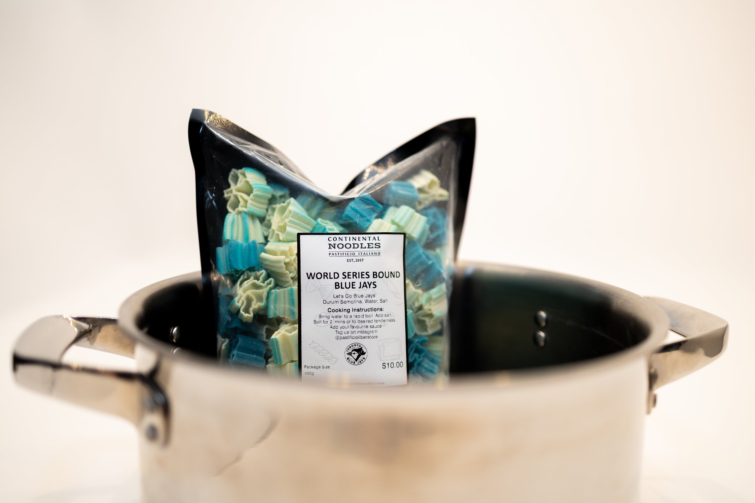 Blue Jays-themed Pasta