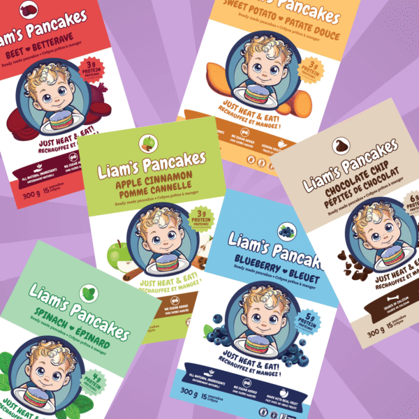 Liam's Pancakes - Nutrient Pancakes for Kids