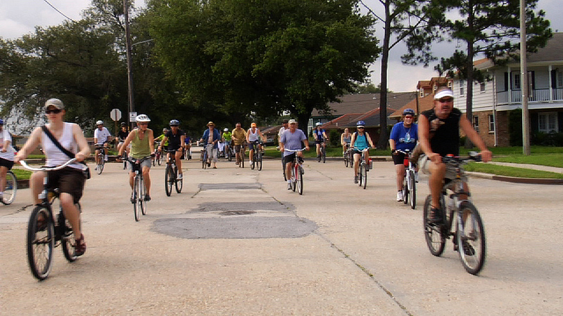 Image from Levee Disaster Bike Tour 2012 courtesy of Levees.org