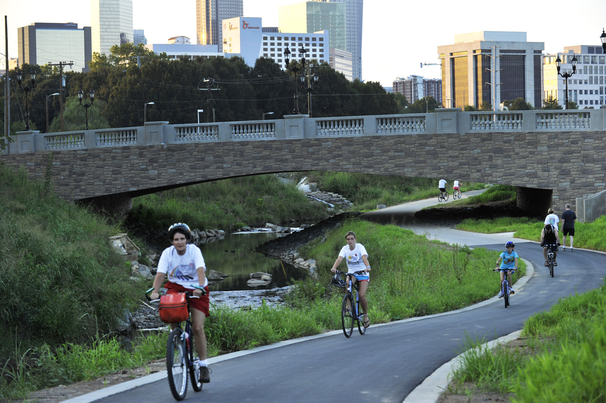 Charlotte, North Carolina: Little Sugar Creek Greenway, Landscape Architecture