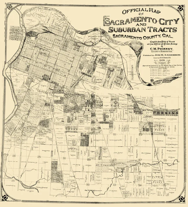 Sacramento, California: East Sacramento's 38th Street