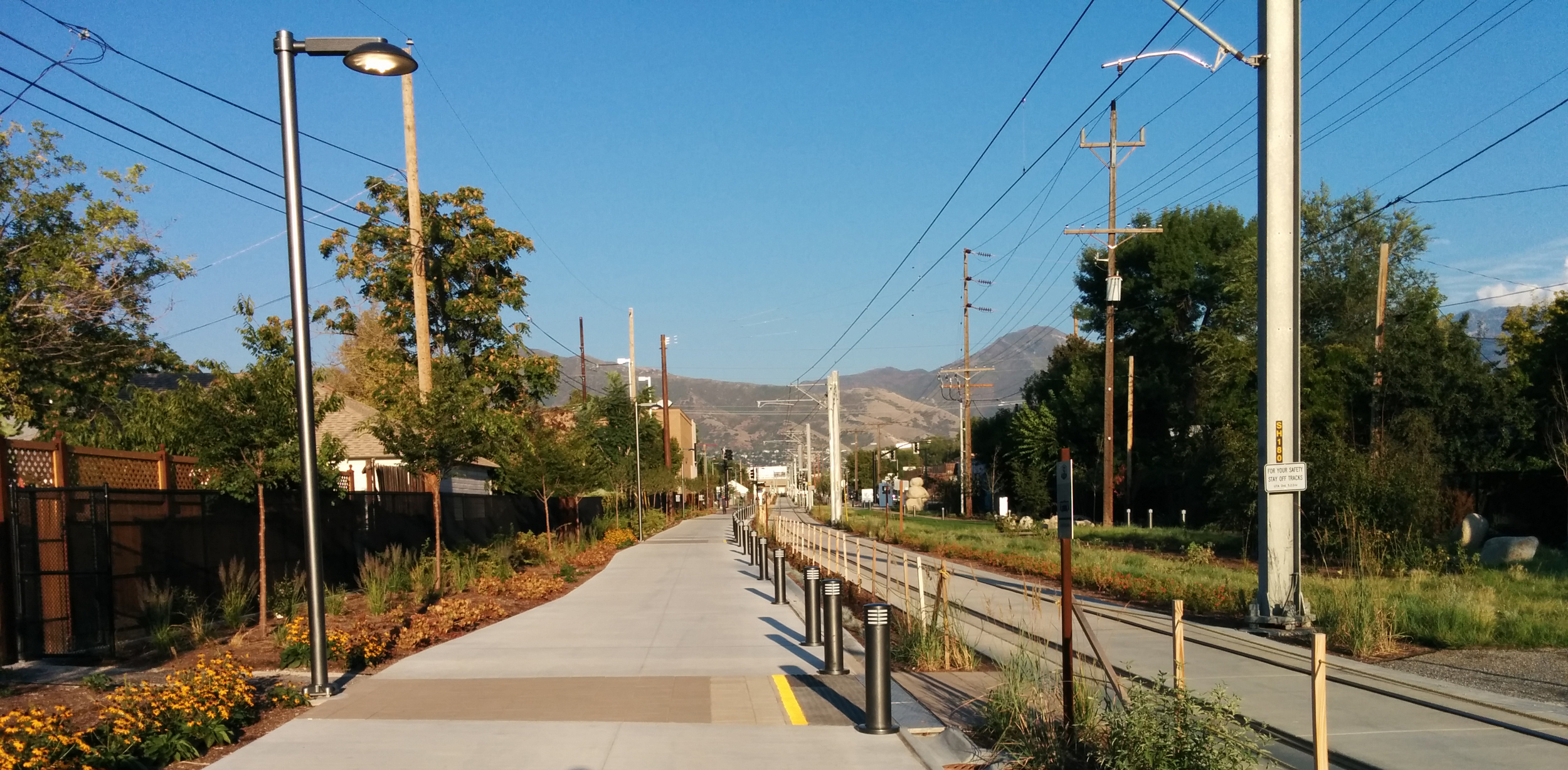 Salt Lake City, Utah: Point B Sugarhouse Transit Ride & Walk