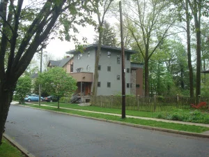 New construction on Patton Avenue in Princeton.