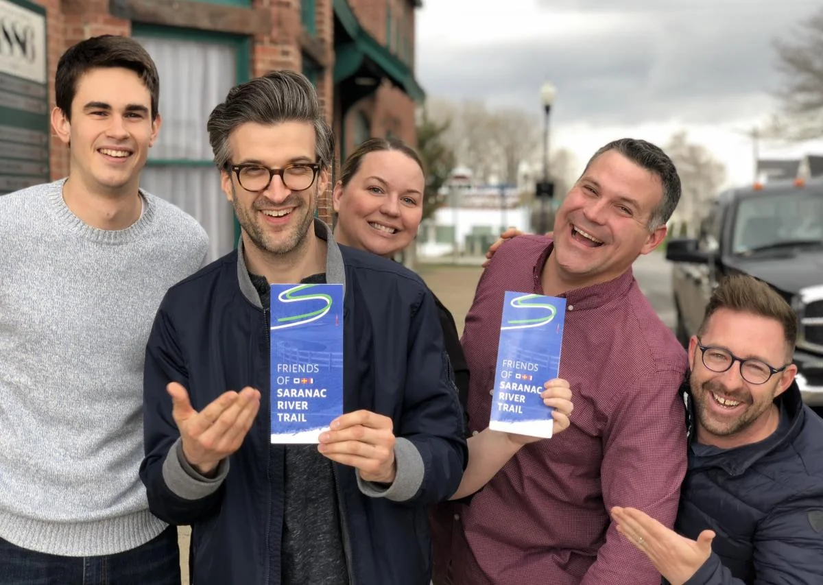 Plattsburgh, NY: Friends of Saranac River Trail Jane Jacobs Walk