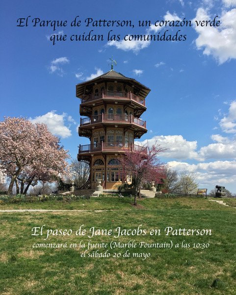 Baltimore, MD- Patterson Park,un corazón verde que cuidan las comunidades