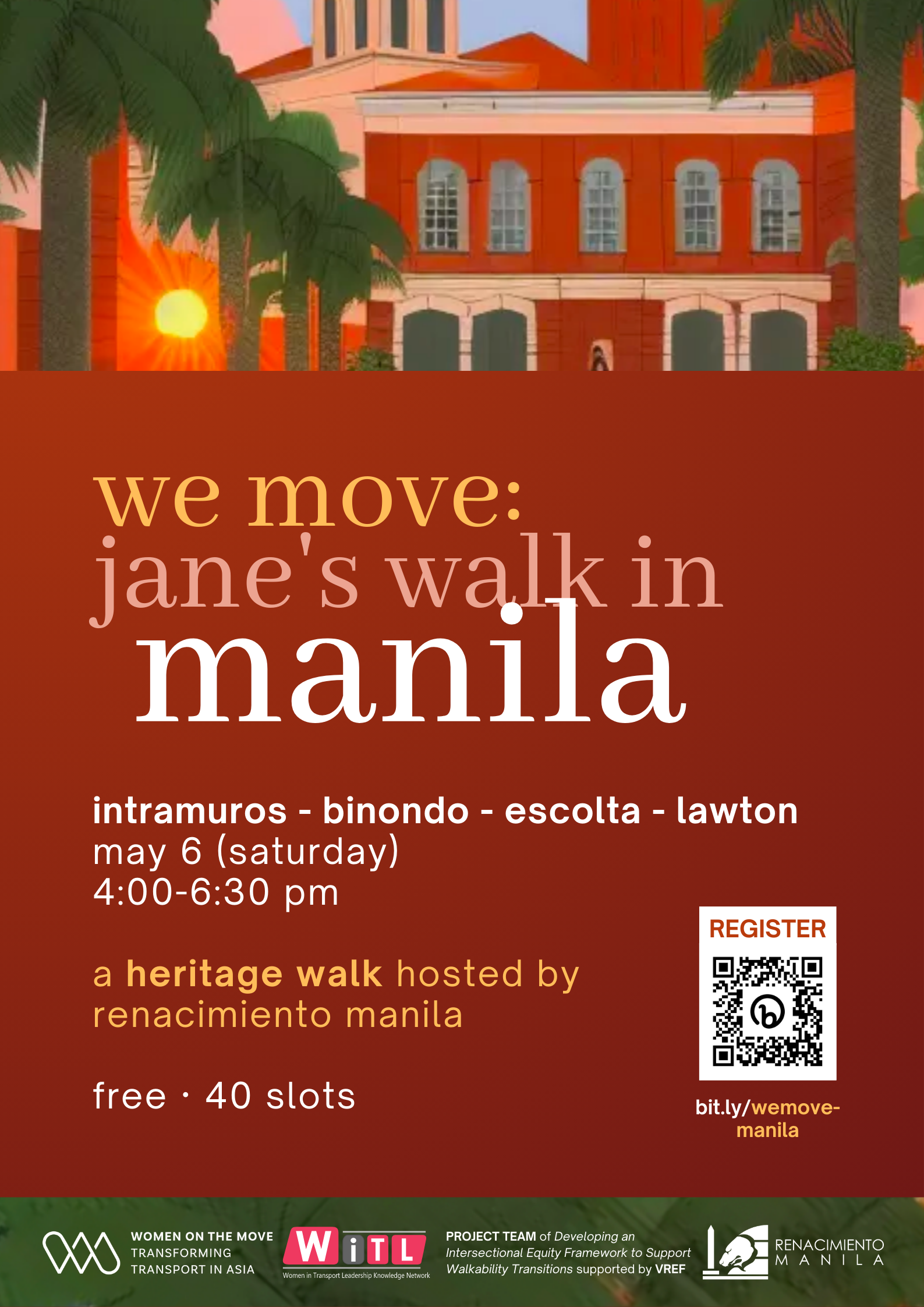 Philippines| WE MOVE: Jane Jacobs Walk in Manila