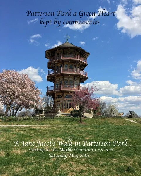 Baltimore, MD- Patterson Park, a green heart kept by communities