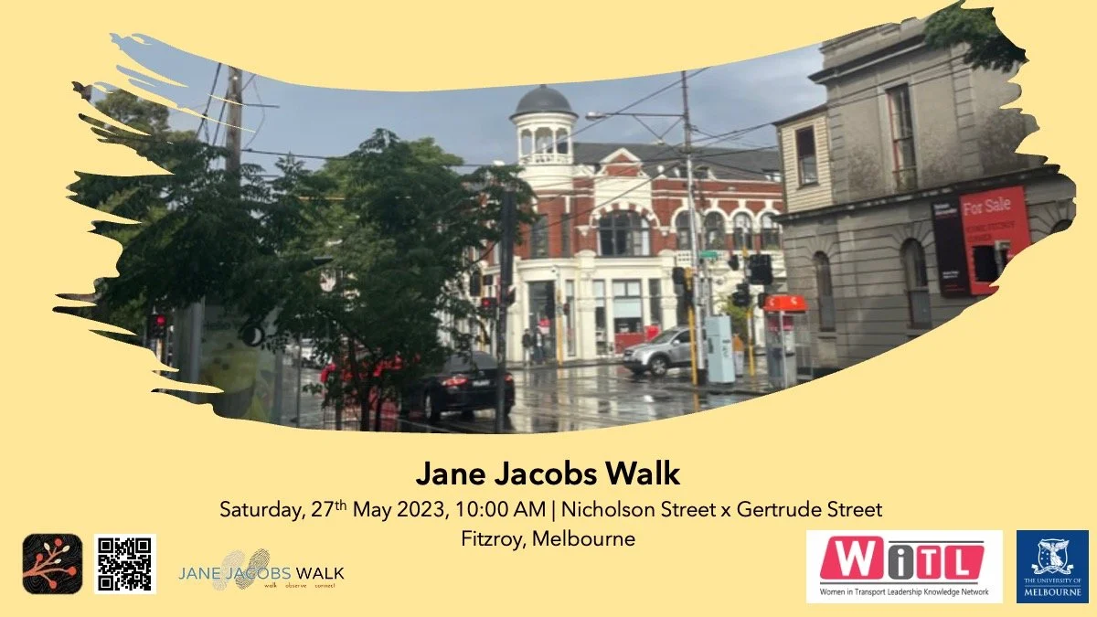 Australia: Jane Jacobs Walk Gertrude Street