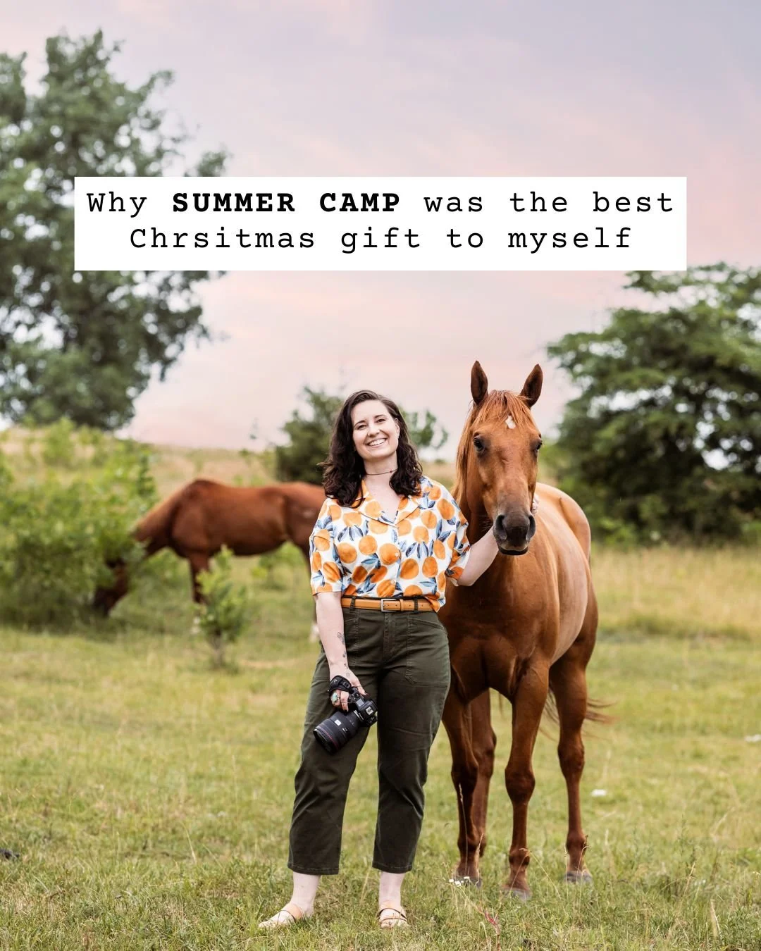 As we move through the season of giving, I&rsquo;m reminded of the best gift I gave myself all those years ago, a ticket to Summer Camp with @tishapolphoto . To find I&rsquo;m now helping co-host something that becomes the highlight of my year every 