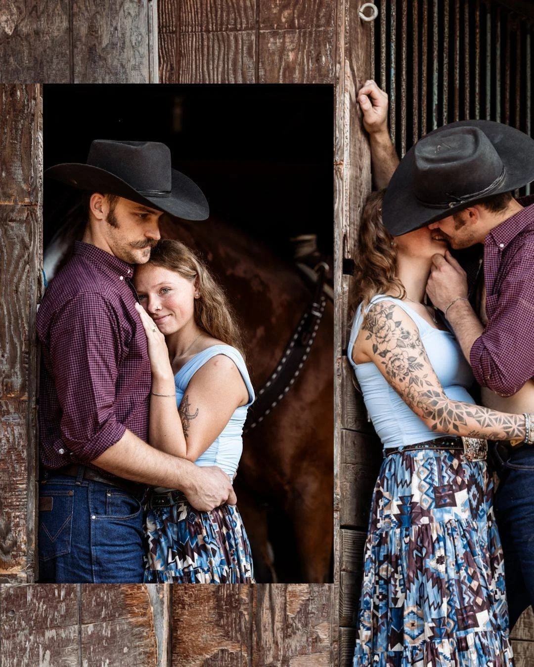 When you decide to make your own romance novel cover. Plot twist, the horse stays 🐴
.
Styled shoot from Summer Camp '25 with @tishapolphoto