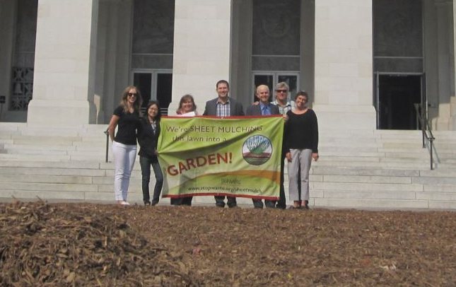 CAW with our partners at StopWaste and the California Compost Coalition.