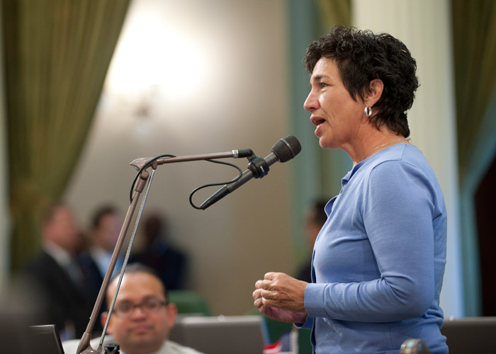 Asm. Susan Eggman, Californians Against Waste's 2015 Recycling Legislator of the Year