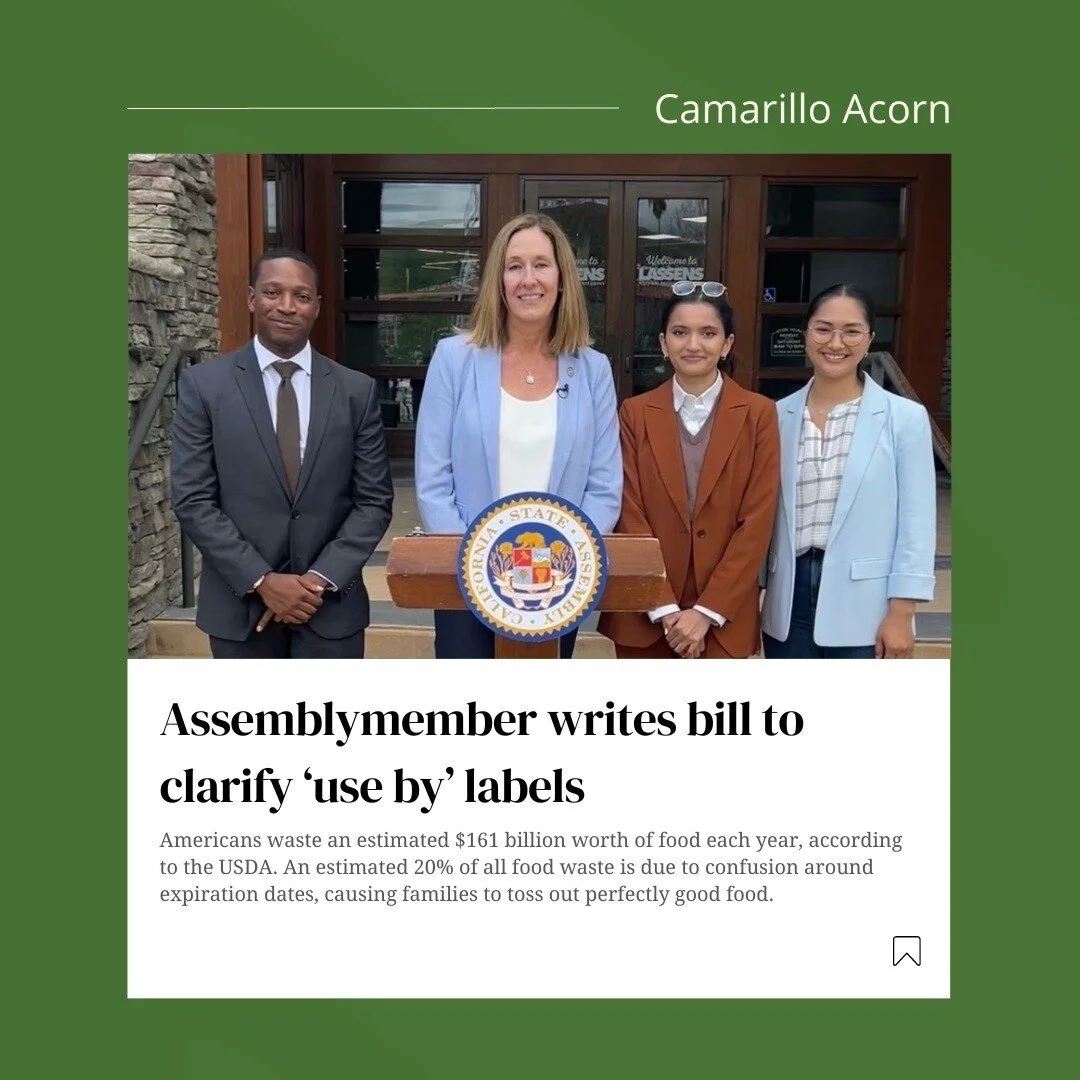 &ldquo;About a third of the food supply 🫑 is wasted every year&mdash;6 million tons in California alone&mdash; while Californians are struggling with the increased cost of food,&rdquo; said Gracyna Mohabir, a Policy Associate with @californiansagain