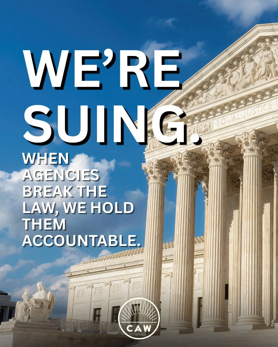 We're suing with @nrdc_org because the SB 54 regulations stray from the guidelines the law outlines. We are holding CalRecycle responsible.

Read more here: https://tr.ee/O_4Iy9Scw0 or at the link in our bio.