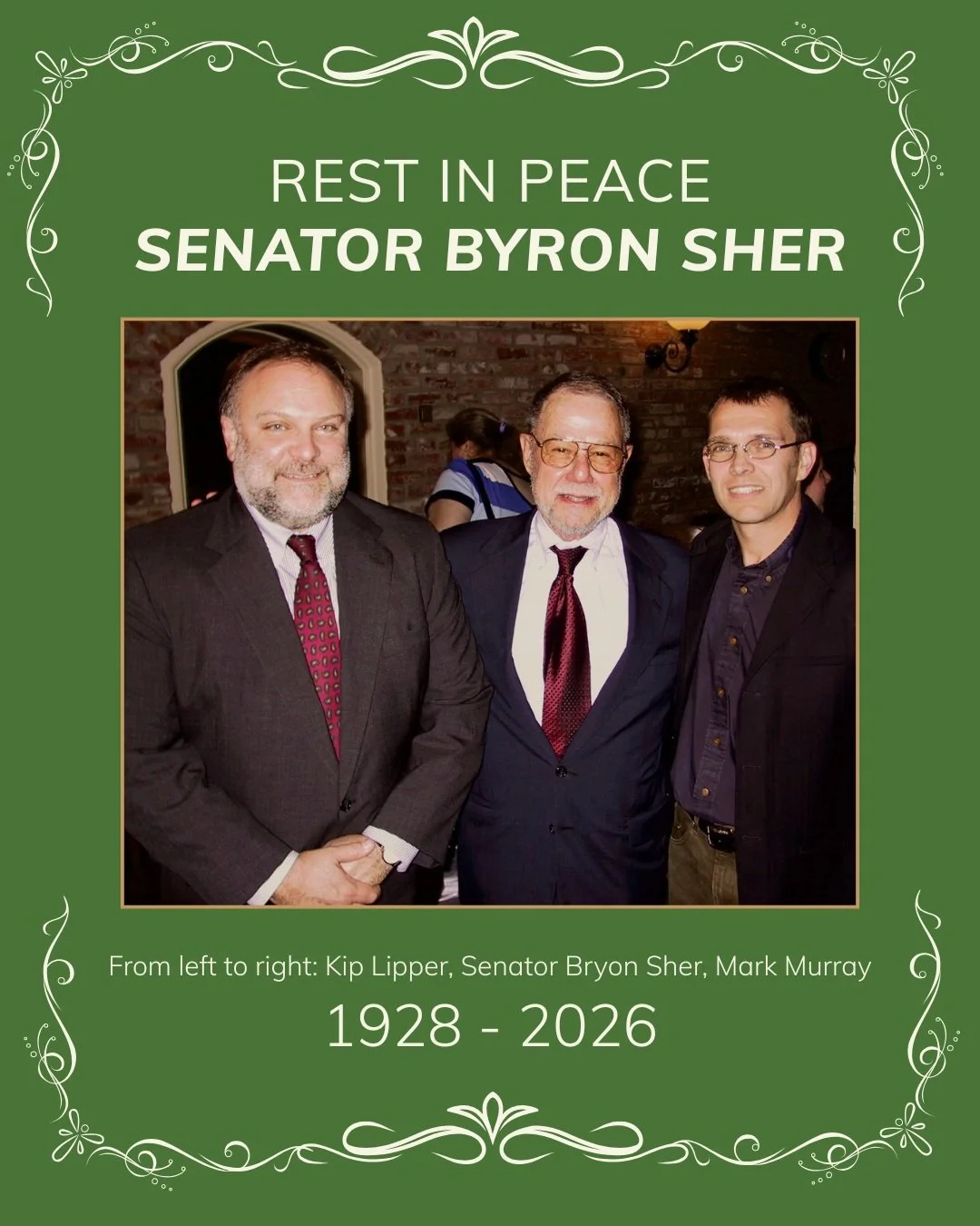 CAW Executive Director Mark Murray on the passing of environmental icon Senator Byron Sher: https://www.cawrecycles.org/news/8xmtchnhyxlltmbwx8fj985etdxzhp
