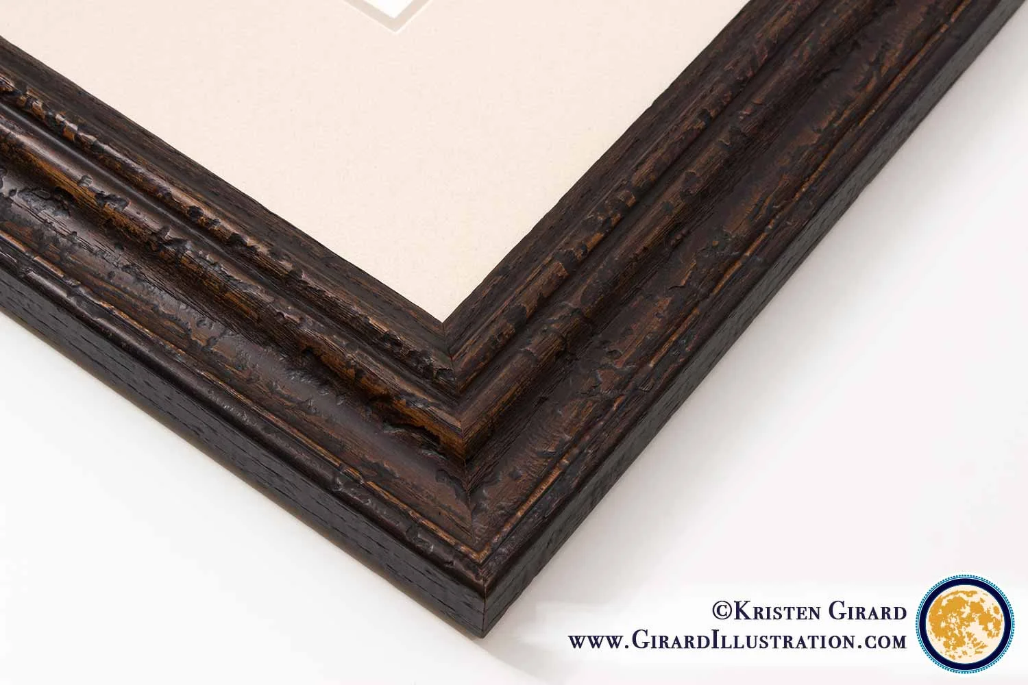 When it comes to framing your artwork, the details matter. Details can make all the difference. Details can help your artwork last a lifetime, while looking absolutely gorgeous. At Girard Illustration, we choose only the highest quality handmade frames and framing materials that complement the artwork beautifully with an eye for detail.