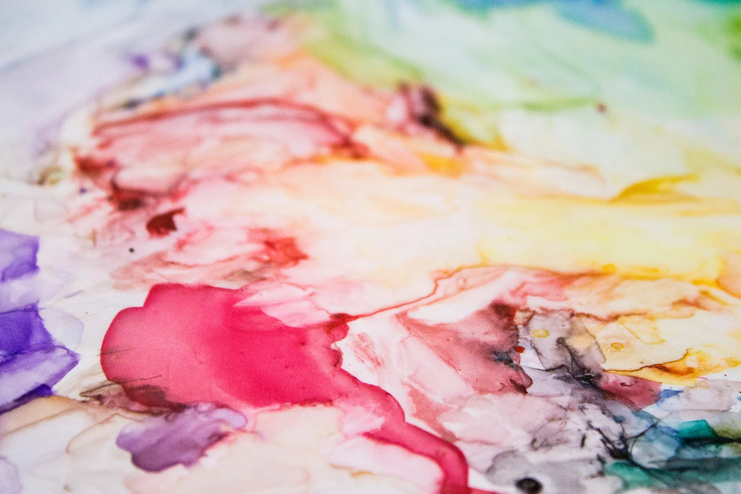 The variety of colors to be observed in the world is amazing. Kristen Girard loves the way watercolor paints swirl together on her palette as she mixes colors with her paint brush. To find out more about our art and stories check out our Reaching for the Moon Blog by clicking here . Watercolor Palette © by Kristen Girard.