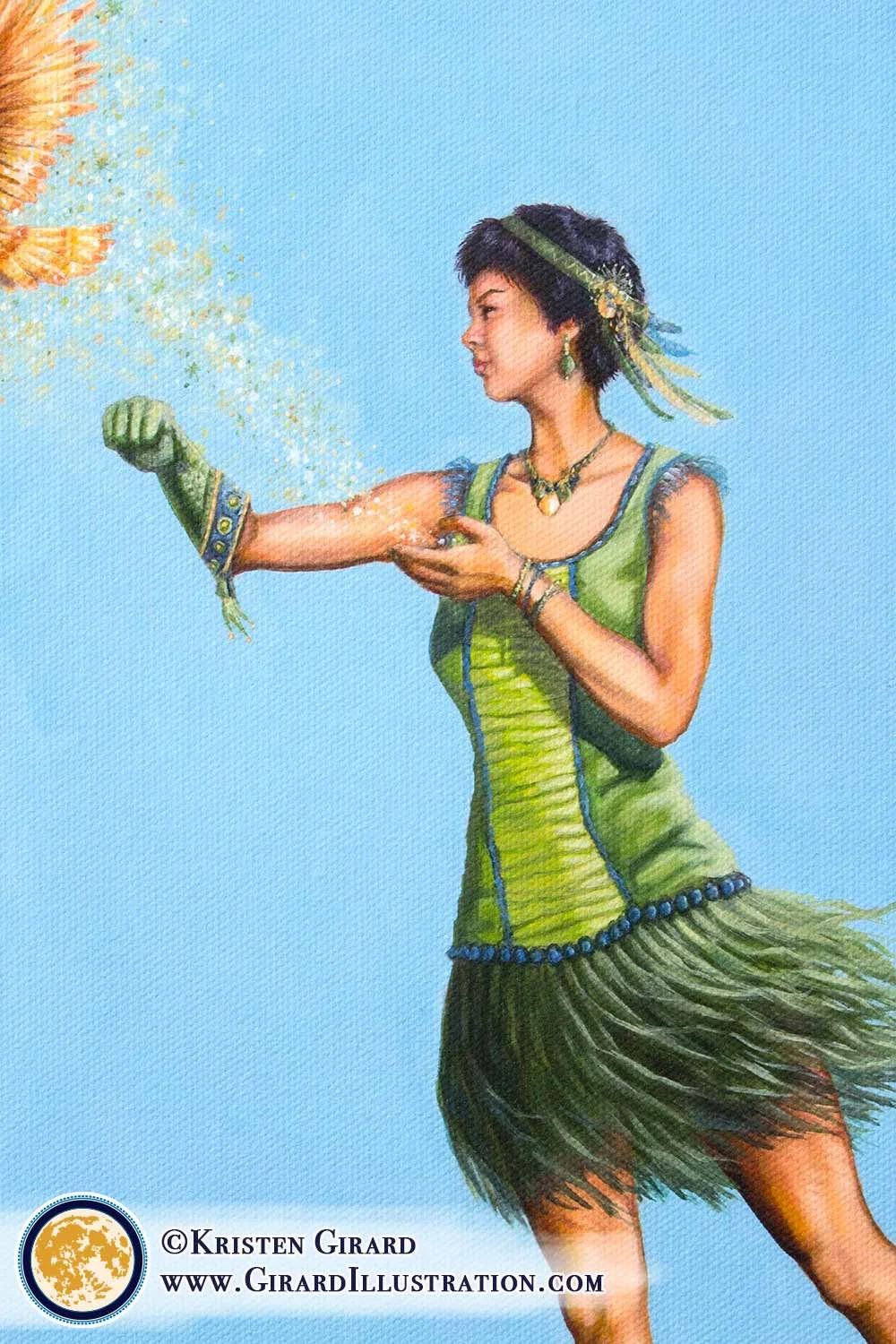 Goddess of Earth Canvas Art Print