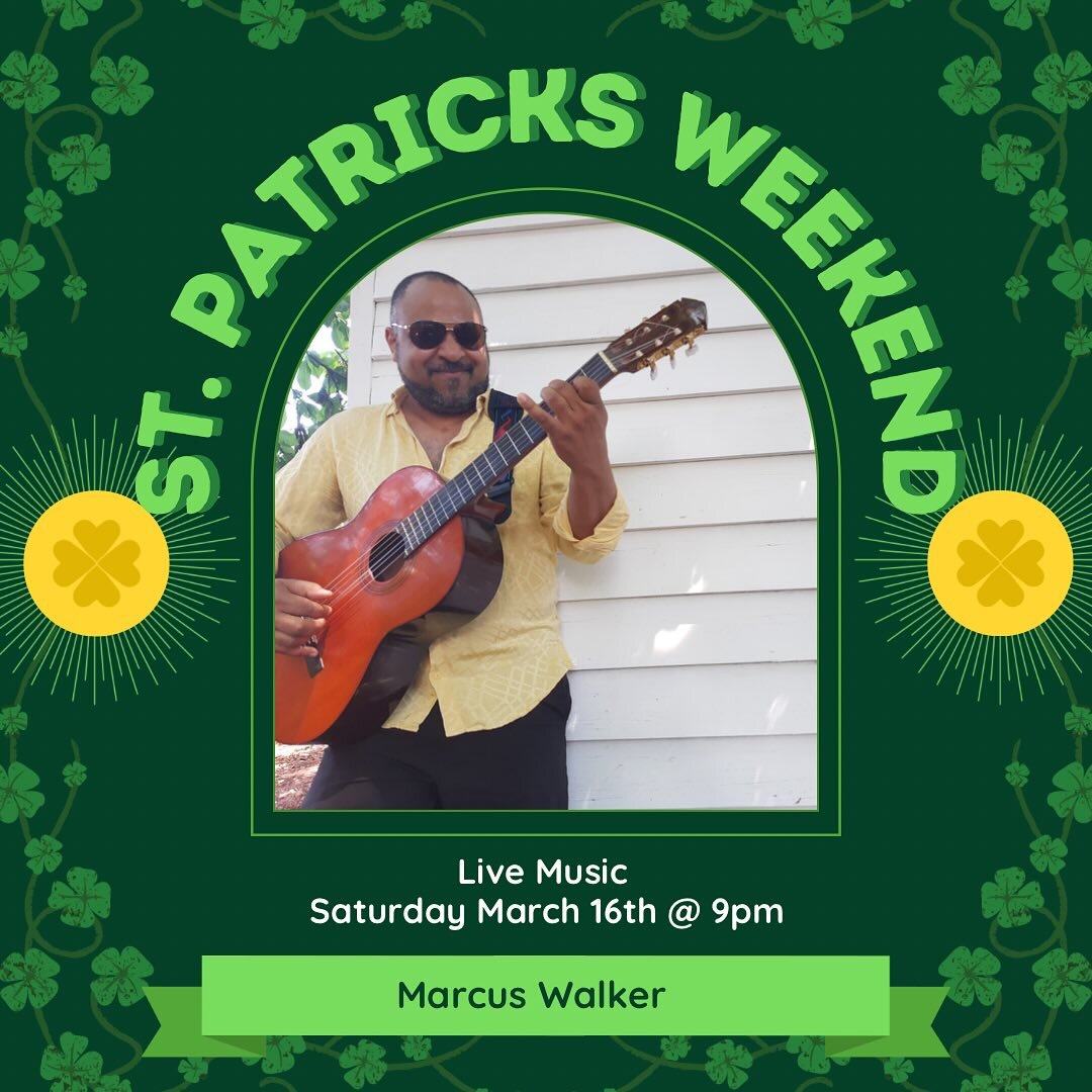 🎶 Live Music 🎶

Join us tomorrow for live music with Marcus Walker starting at 9pm. Playing all your favourite acoustic covers and he takes requests!

Plus we have $10 @amsterdambeer mini pitchers 🍻

Call 416-767-0608 to reserve your table 📞