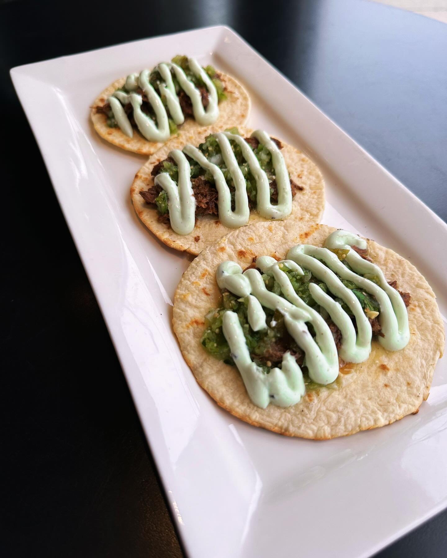 🌮 Taco Tuesday 🌮

This weeks taco special is chili lime shredded beef topped with salsa verde and crema

*Limited quantities available*