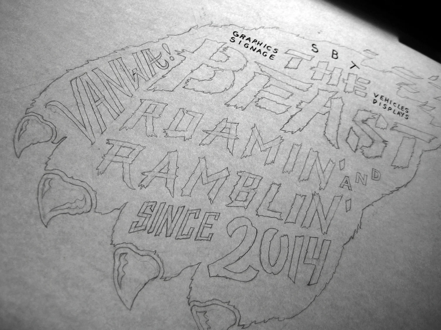 Portland, Oregon. Illustration, Lettering, Design. Micah Bowers