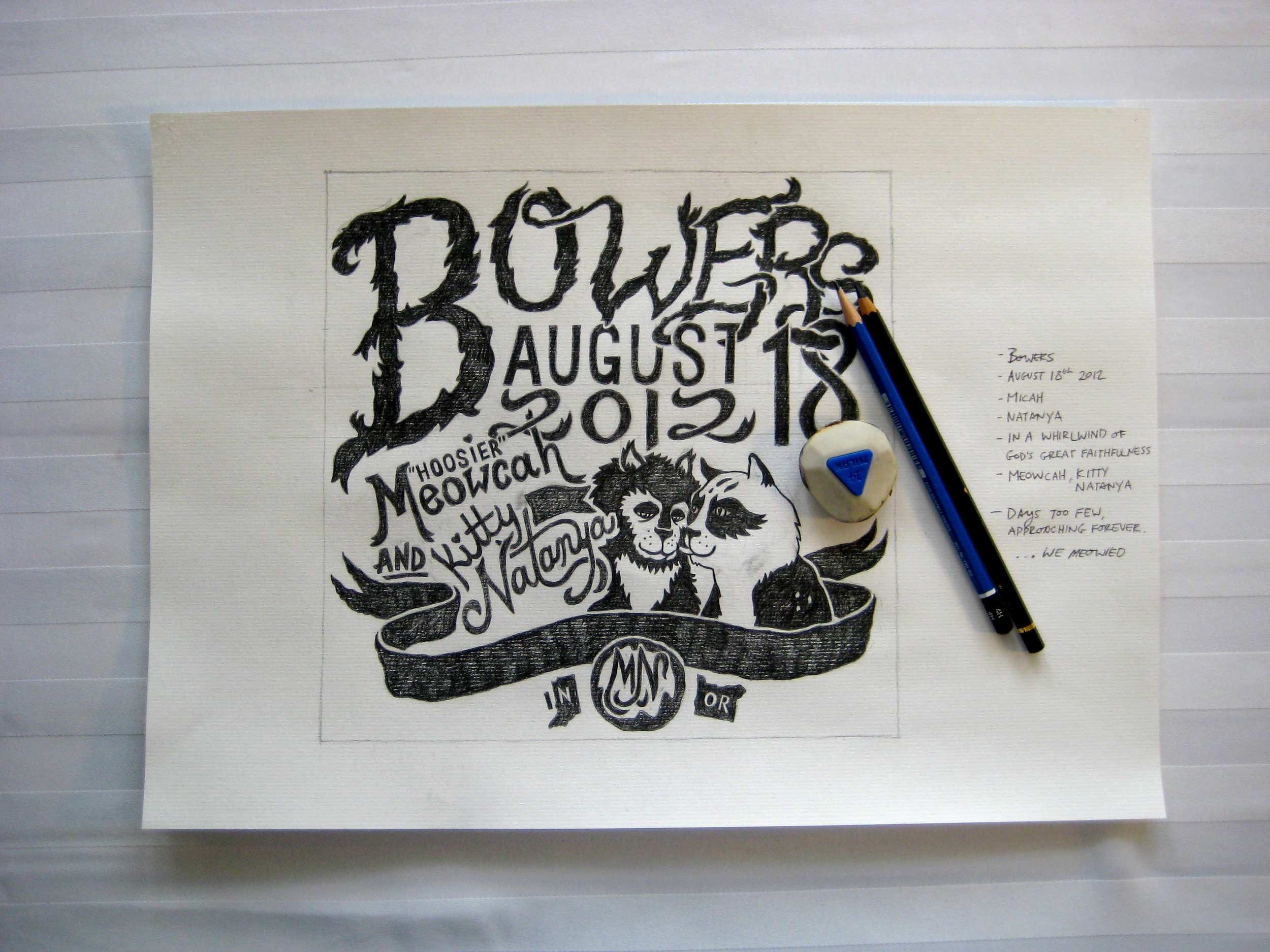 Portland, Oregon. Illustration, Lettering, Design. Micah Bowers