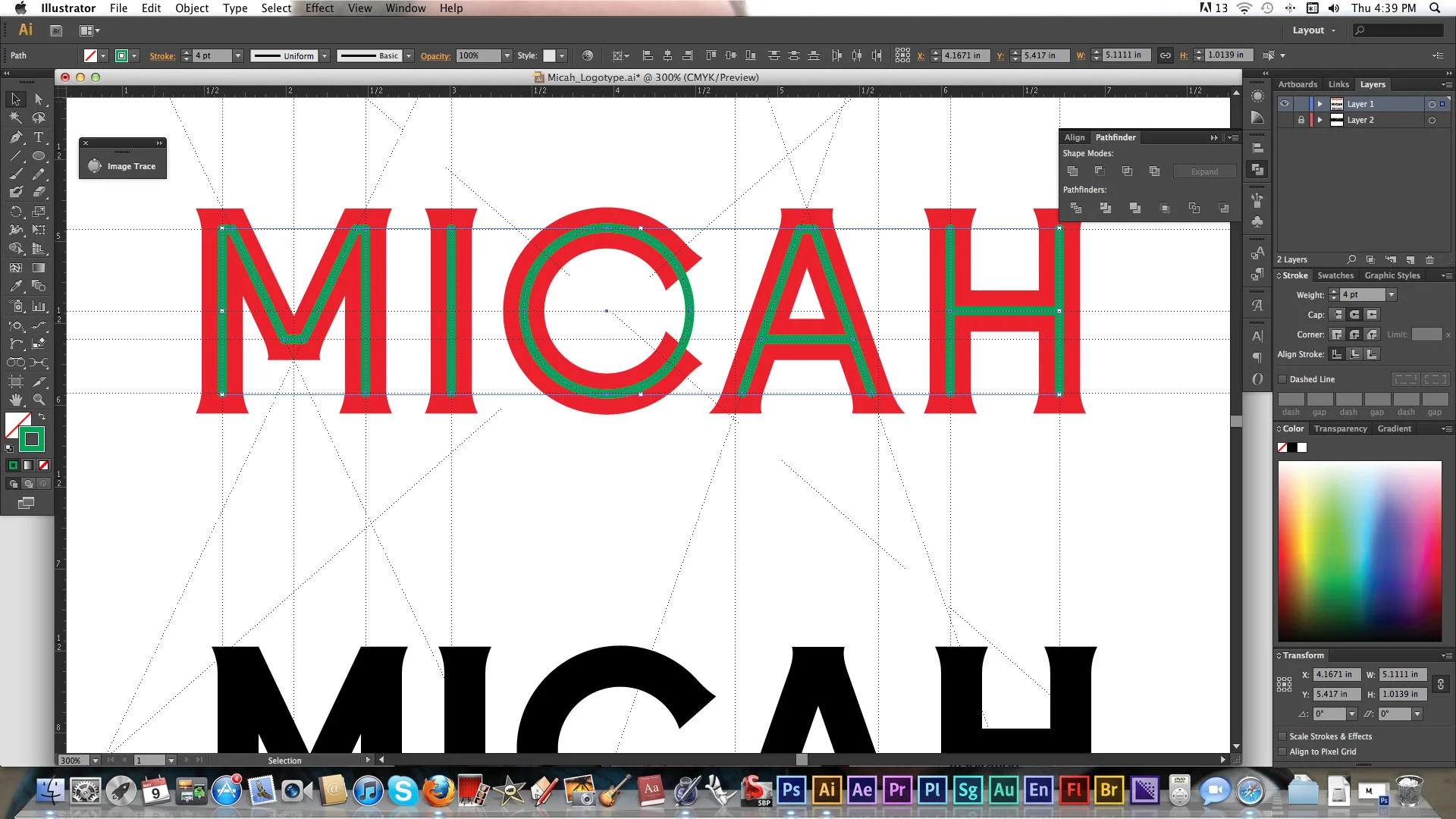 Portland, Oregon. Illustration, Lettering, Design. Micah Bowers