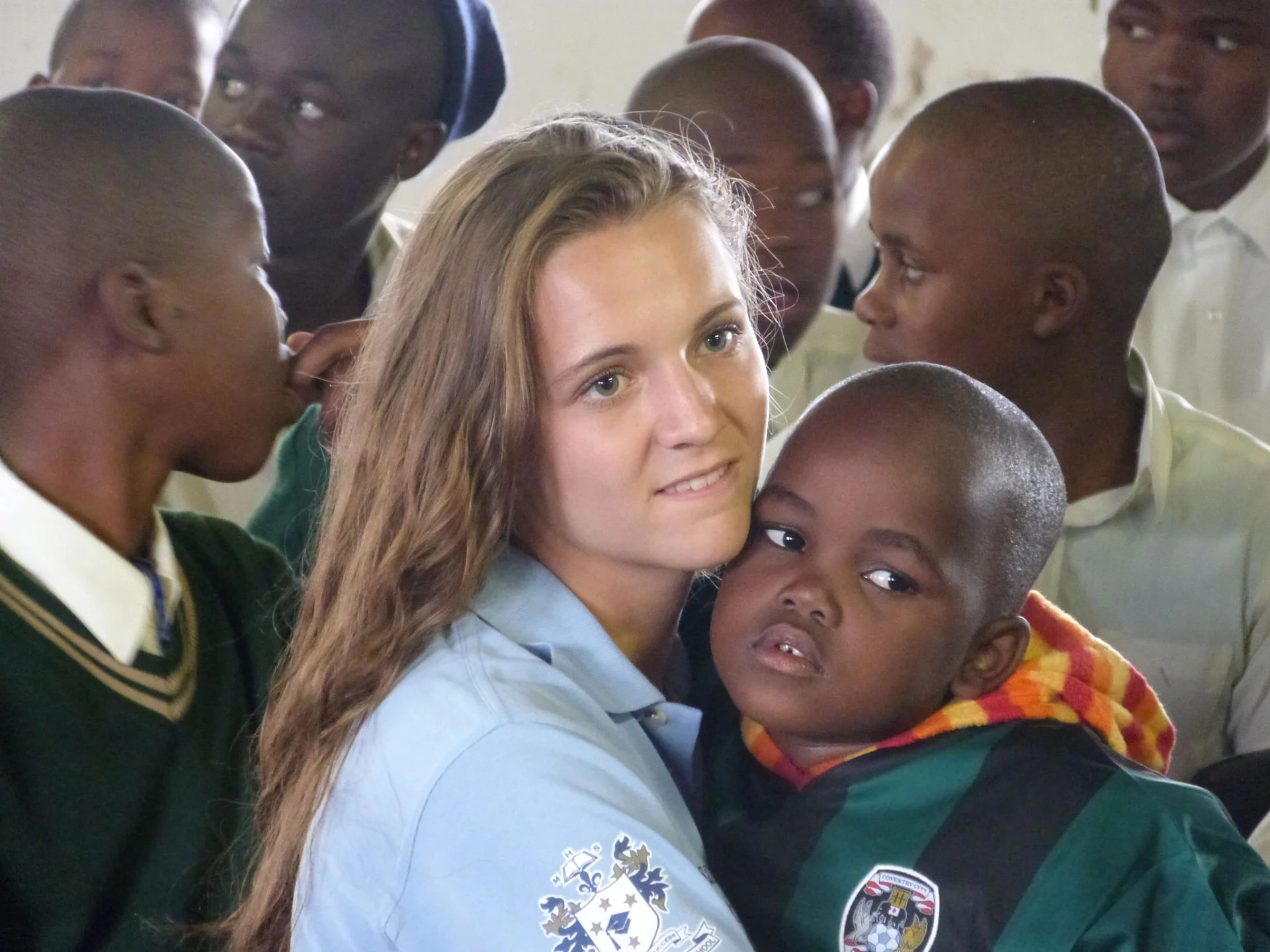 Photo: Chloe during the 2013 South Africa visit