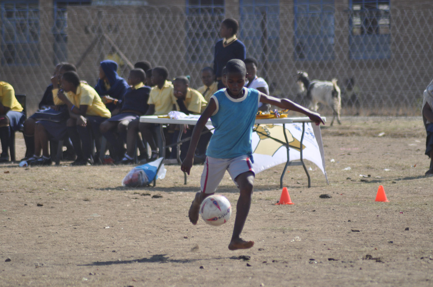 Photo: Football at Mnyakanya High School