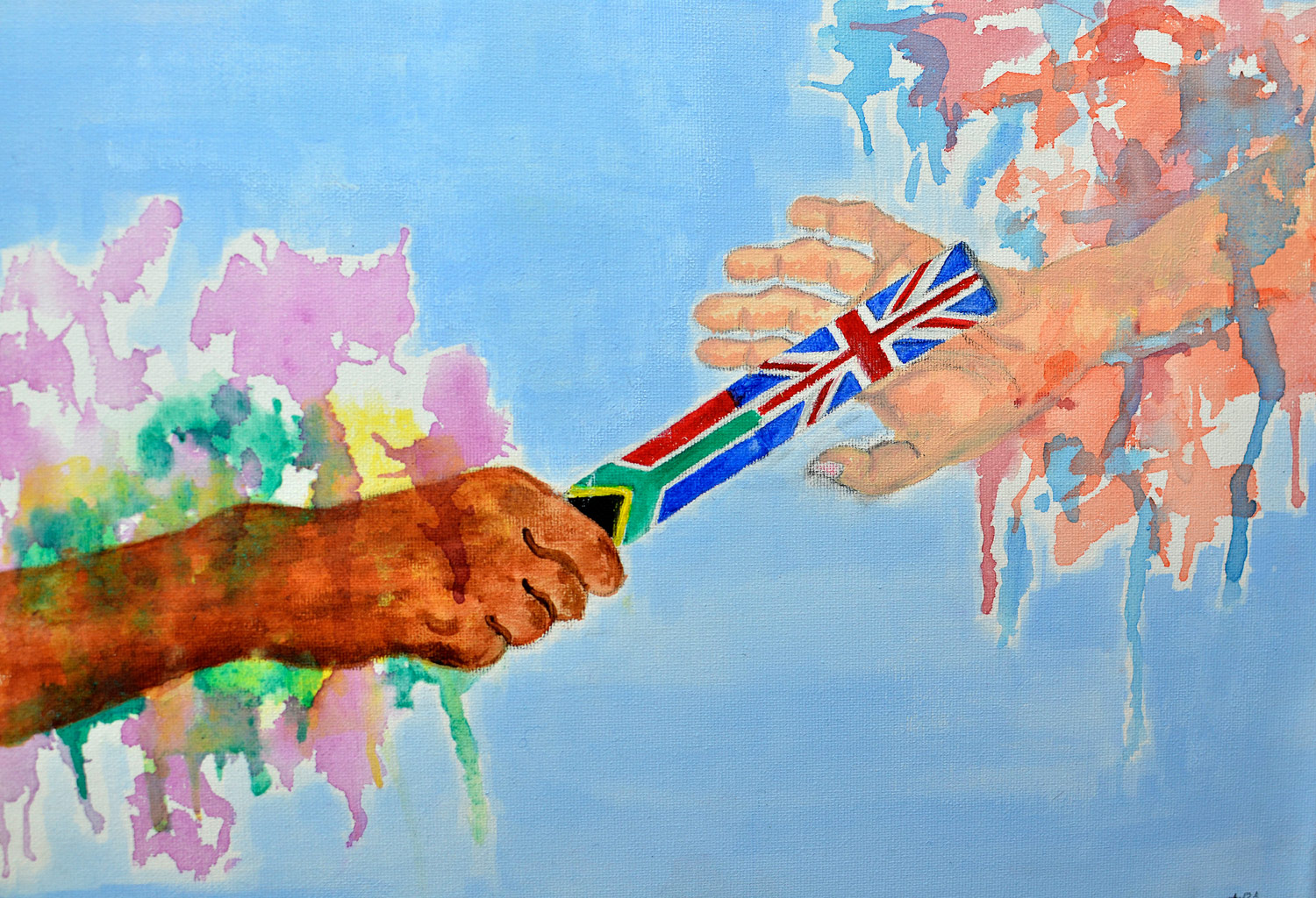 Artwork by a St. Mary's Menston student