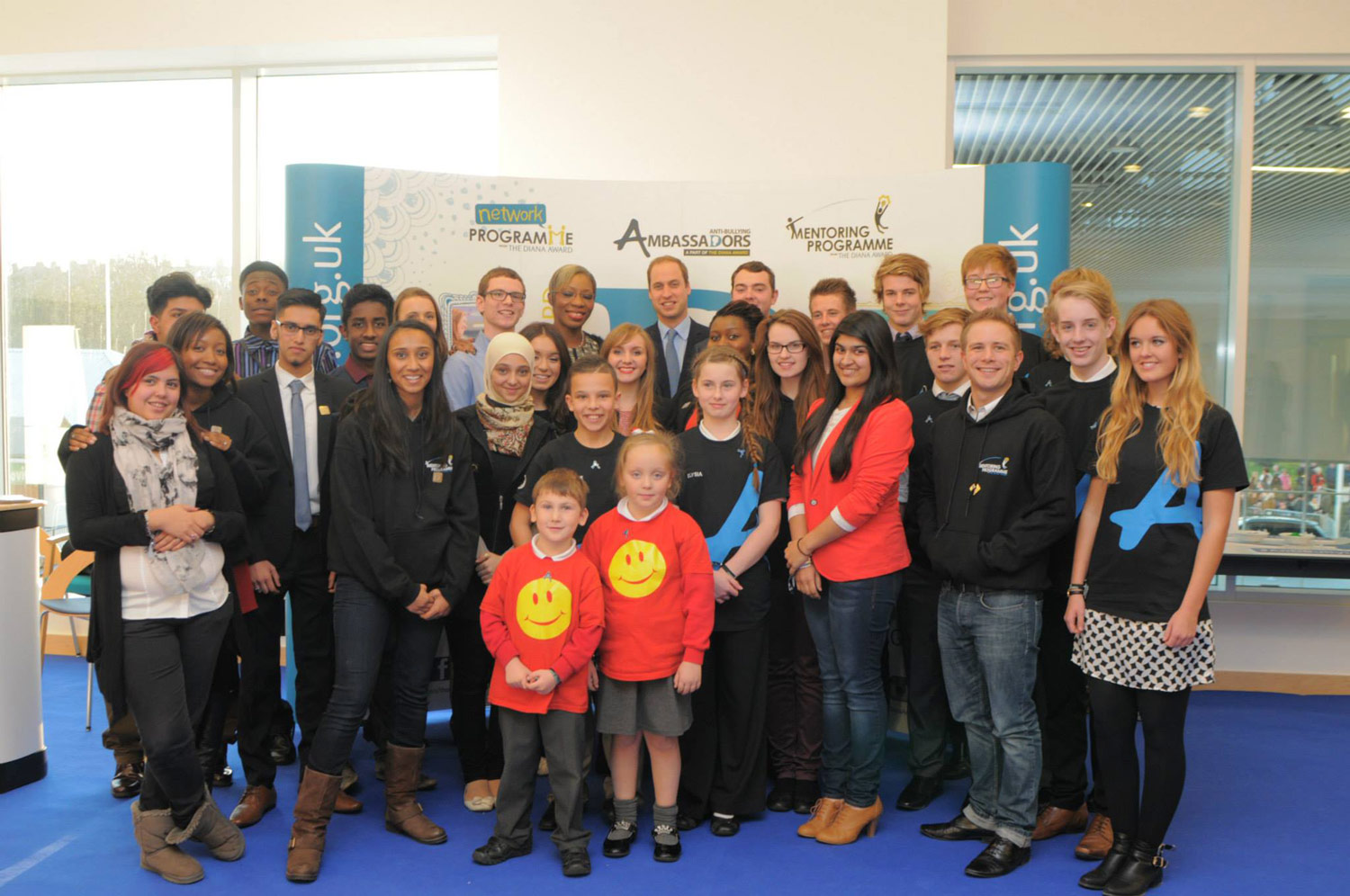 Photo: Meeting HRH Prince William in 2013