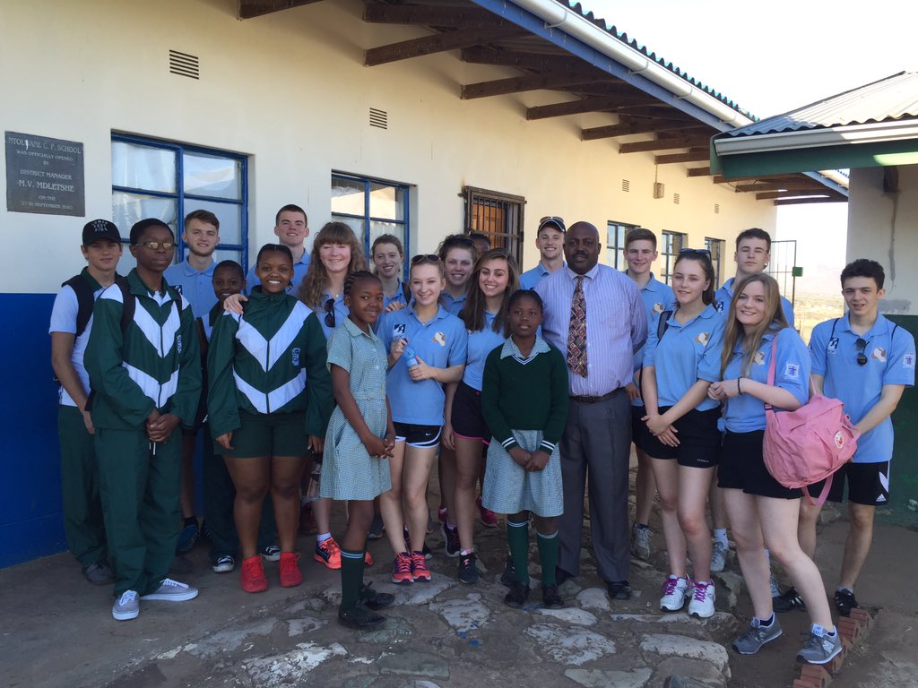 Photo: Visiting Ntolwane Primary School
