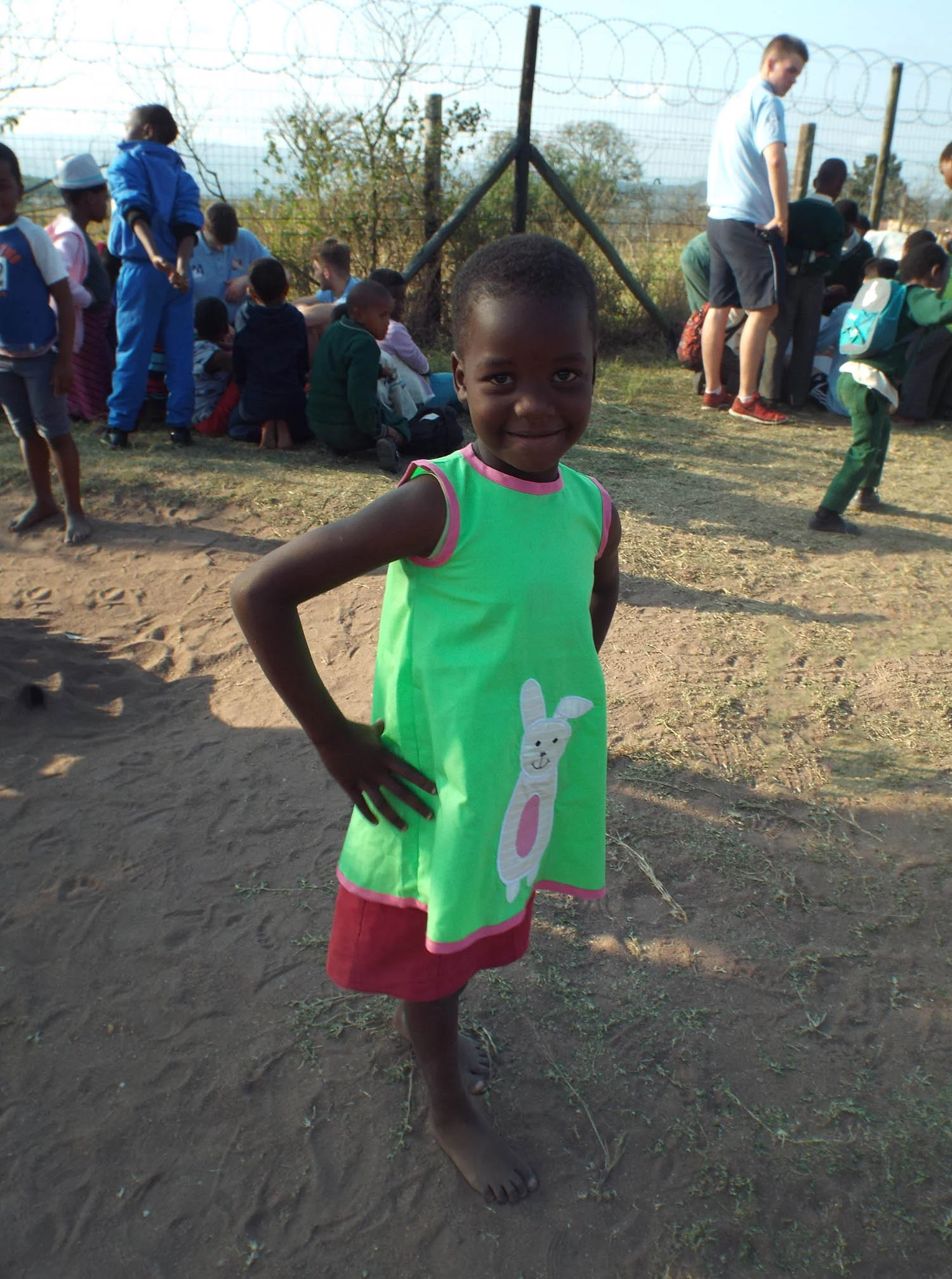 Photo: St. Mary's Pupils visited Zulufadder Orphange, June 2016
