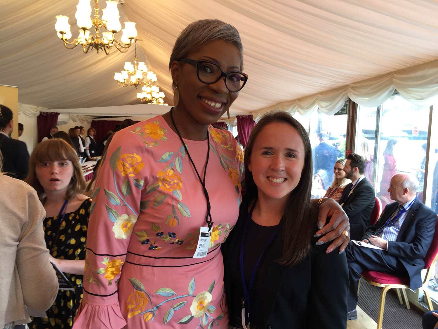 Libby was able to meet and chat with Tessy Ojo, CEO of The Diana Award. 