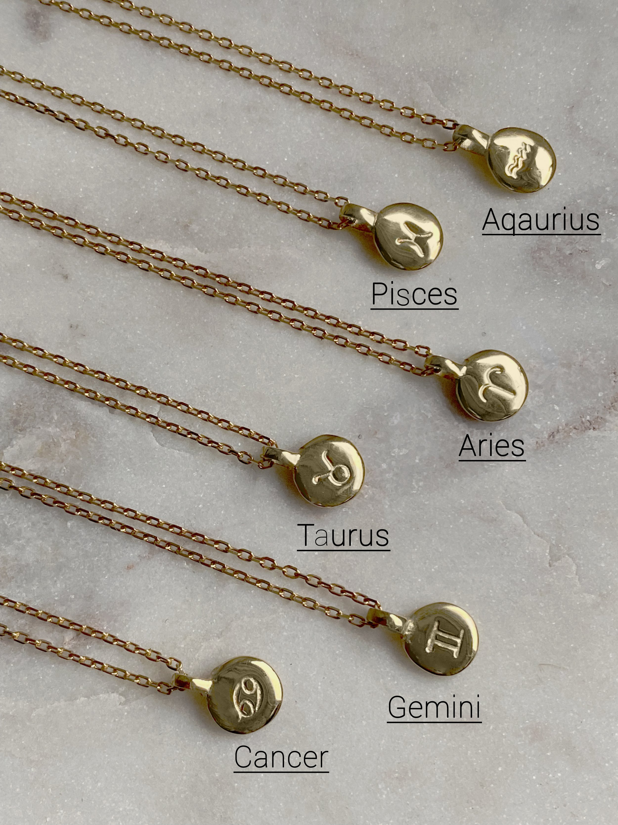 Romee Zodiac Necklace – Vivi Ami