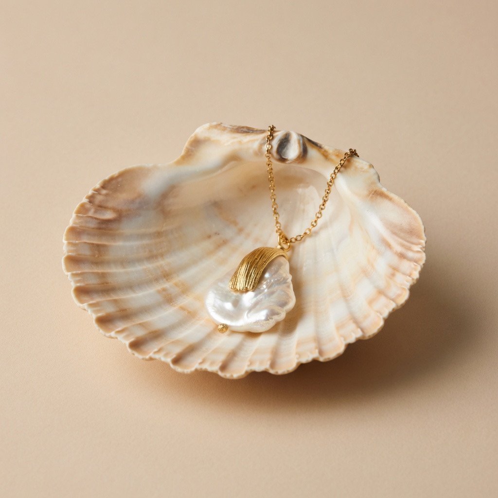 Strata Long Necklace