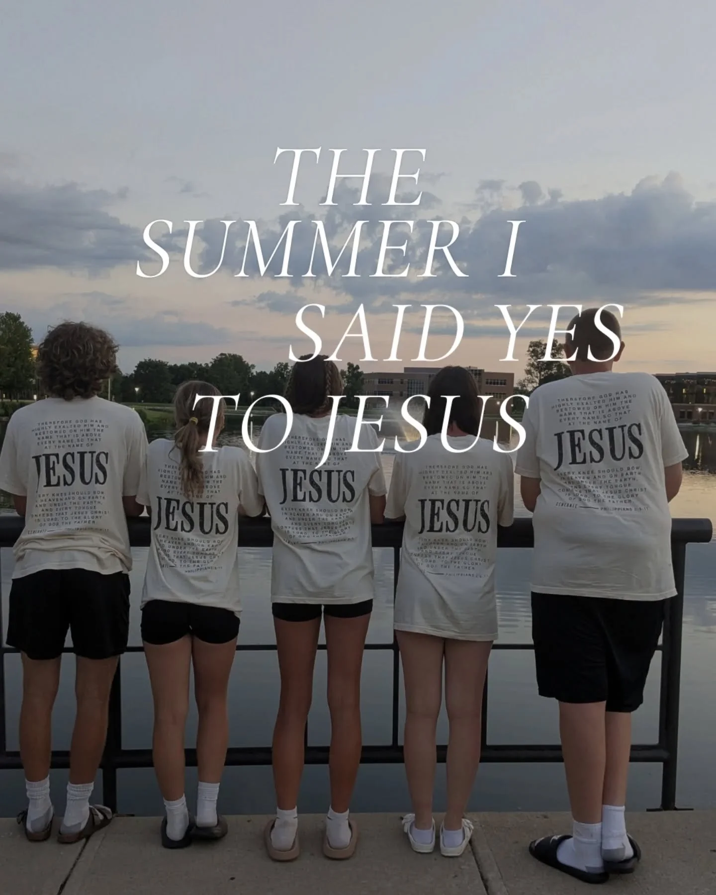 Whatever step you took in your faith this summer, big or small, we are so proud of you! See you on September 7th
