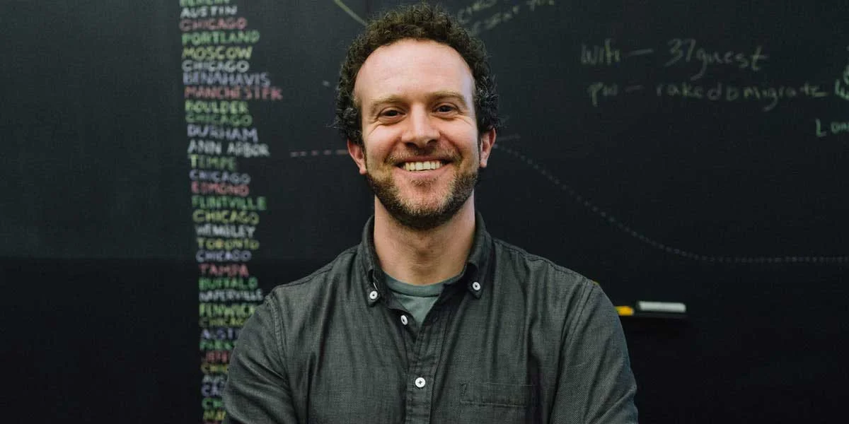 Basecamp CEO Jason Fried keeps a 40-hour week; the average CEO works nearly 60 hours a week. (Photo by Marc Garrett for The Great Discontent )