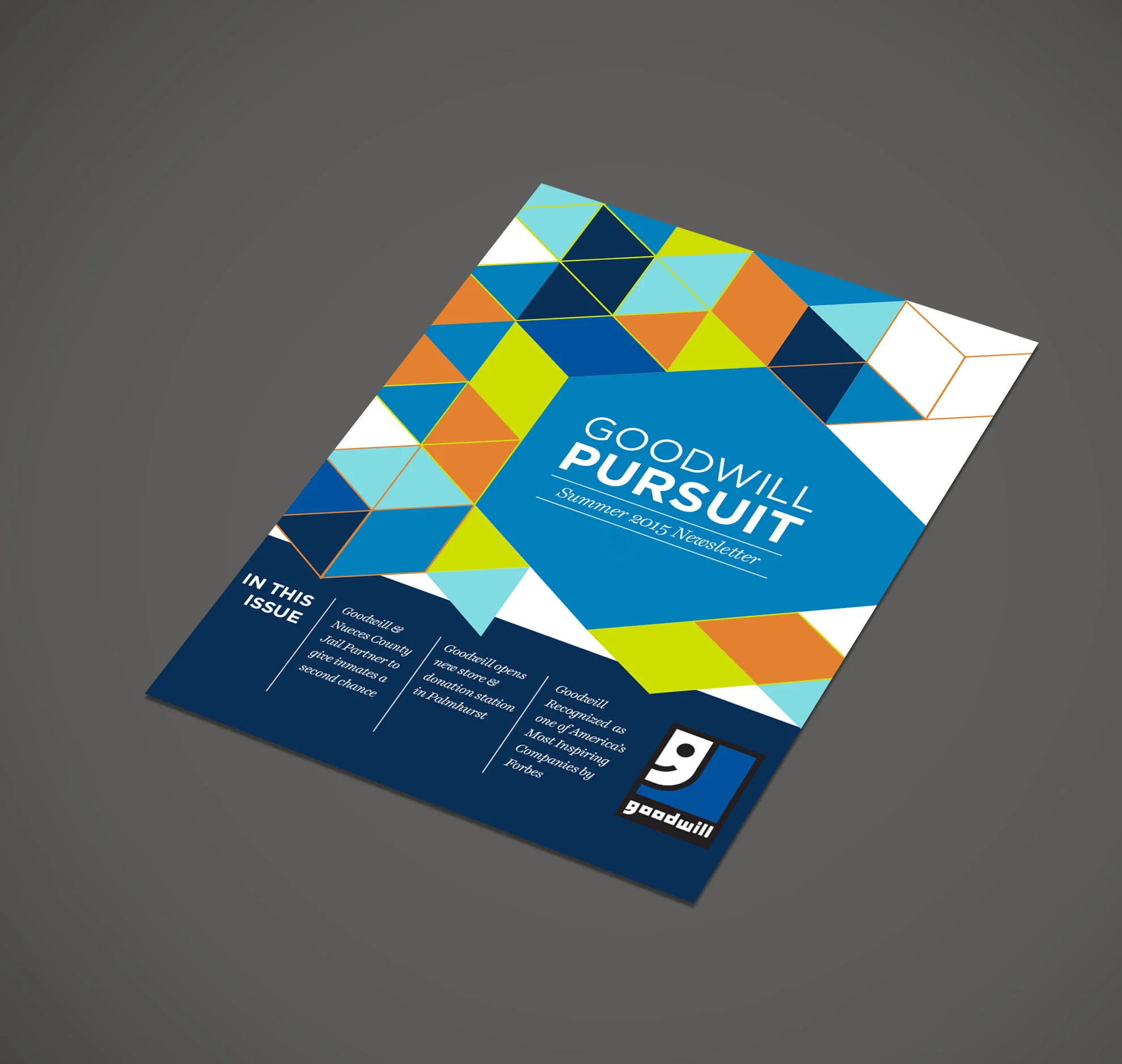 Goodwill May 2015 Newsletter Cover