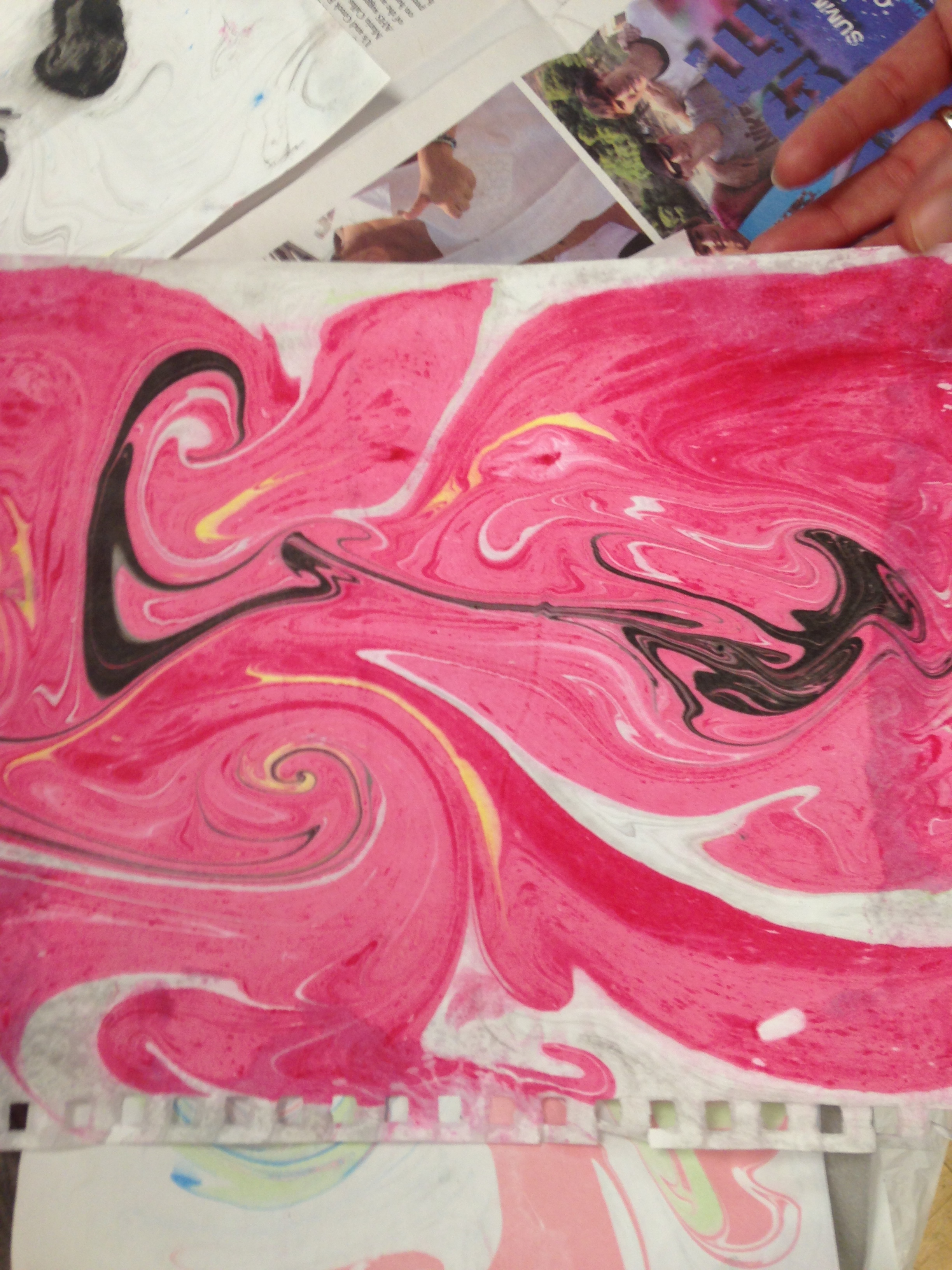 Ebru painting
